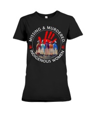 Missing & Murdered Indigenous Woman Premium Fit Ladies Tee tile