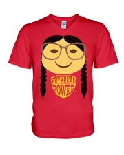Frybread Power V-Neck T-Shirt tile