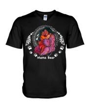 Mama Bear V-Neck T-Shirt tile