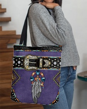 Tote Bag Native American All-over Tote aos-all-over-tote-lifestyle-front-09