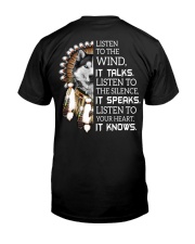 Native wolf Classic T-Shirt back