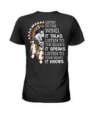 Native wolf Ladies T-Shirt tile