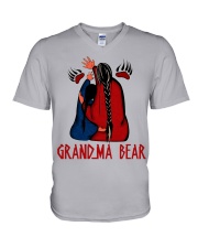 Grandma Bear V-Neck T-Shirt tile