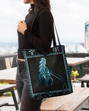 Tote Bag Native American All-over Tote aos-all-over-tote-lifestyle-front-04
