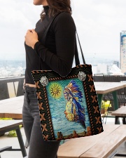 Tote Bag Native American All-over Tote aos-all-over-tote-lifestyle-front-04