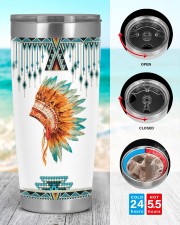 Tumbler - Native American Pattern 20oz Tumbler aos-20oz-tumbler-lifestyle-front-44