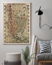 Poster Native Tribes of North American central America and the Caribbean 11x17 Poster lifestyle-poster-1