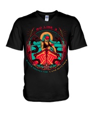 Native American V-Neck T-Shirt tile