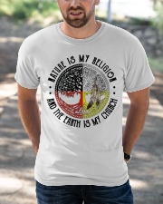 Nature Is My Religion And The Earth Is My Church Classic T-Shirt apparel-classic-tshirt-lifestyle-front-50