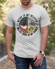Nature Is My Religion And The Earth Is My Church Classic T-Shirt apparel-classic-tshirt-lifestyle-front-53