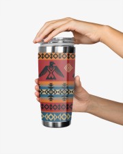 Tumbler - Native American Pattern 20oz Tumbler aos-20oz-tumbler-lifestyle-front-24