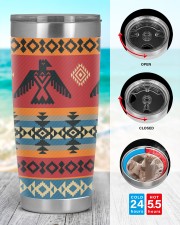 Tumbler - Native American Pattern 20oz Tumbler aos-20oz-tumbler-lifestyle-front-44