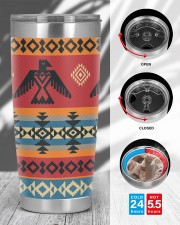 Tumbler - Native American Pattern 20oz Tumbler aos-20oz-tumbler-lifestyle-front-45
