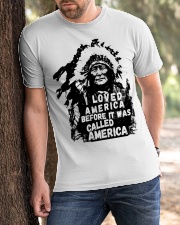 I Love America Before It Was Called America Classic T-Shirt apparel-classic-tshirt-lifestyle-front-51