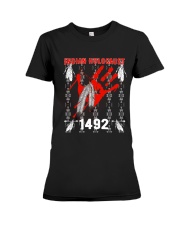 Indian Holocaust 1492 Premium Fit Ladies Tee tile