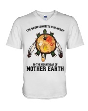 Native American V-Neck T-Shirt tile