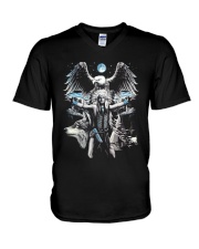 Native American V-Neck T-Shirt tile