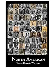 North American Tribes Chiefs And Warriors 11x17 Poster front