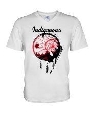 Indigenous V-Neck T-Shirt tile