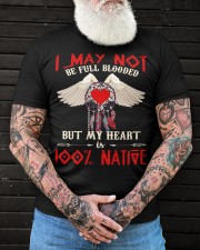 I may not be full blooded But my heart is 100% native Classic T-Shirt apparel-premium-fit-men-tee-lifestyle-front-84