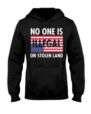No One Is Illegal On Stolen Land Hooded Sweatshirt tile