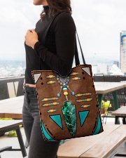 Tote Bag Native American All-over Tote aos-all-over-tote-lifestyle-front-04