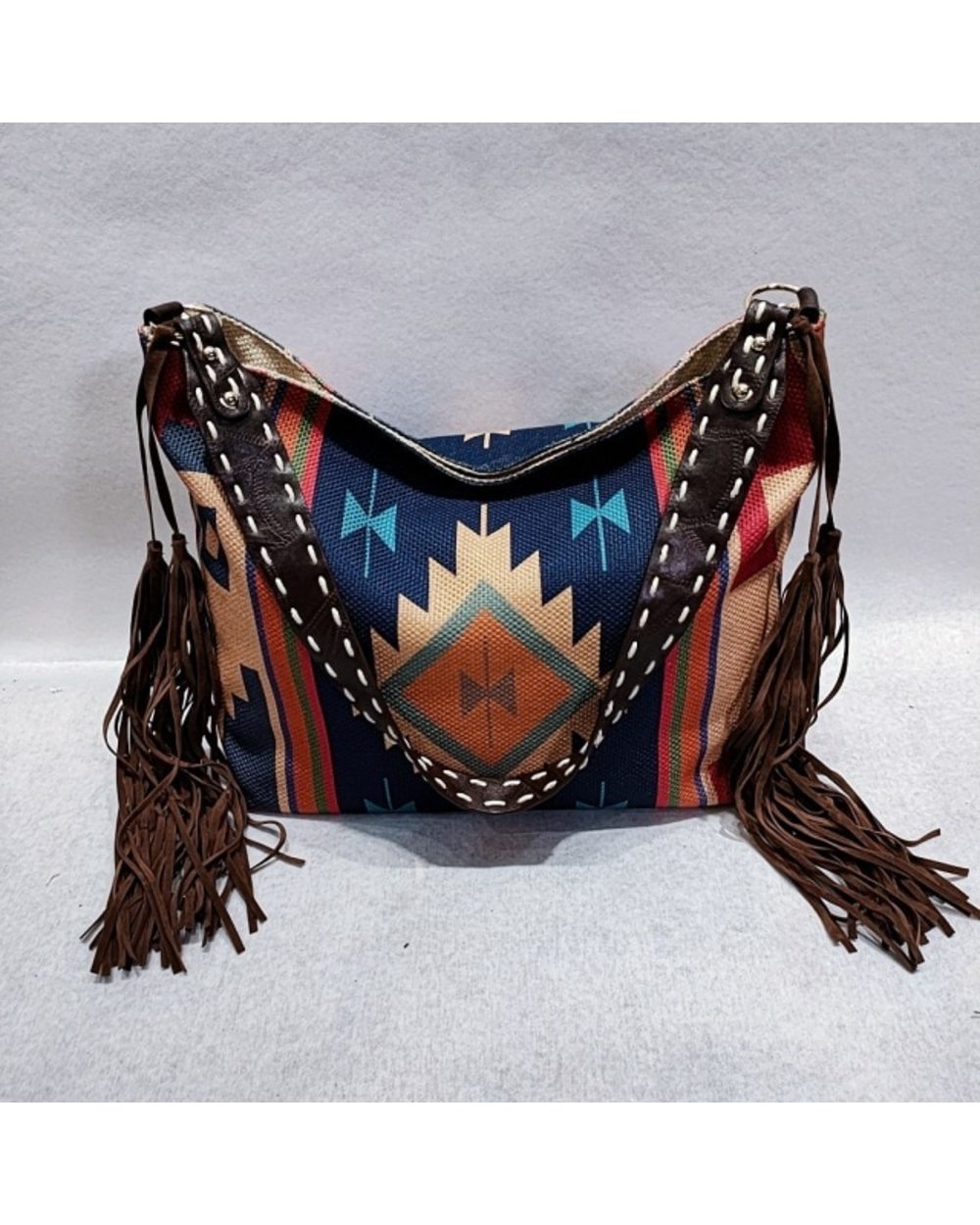 Bohemian Tassel Women Shoulder Bags Designer Handbags Luxury Canvas Crossbody Bag template