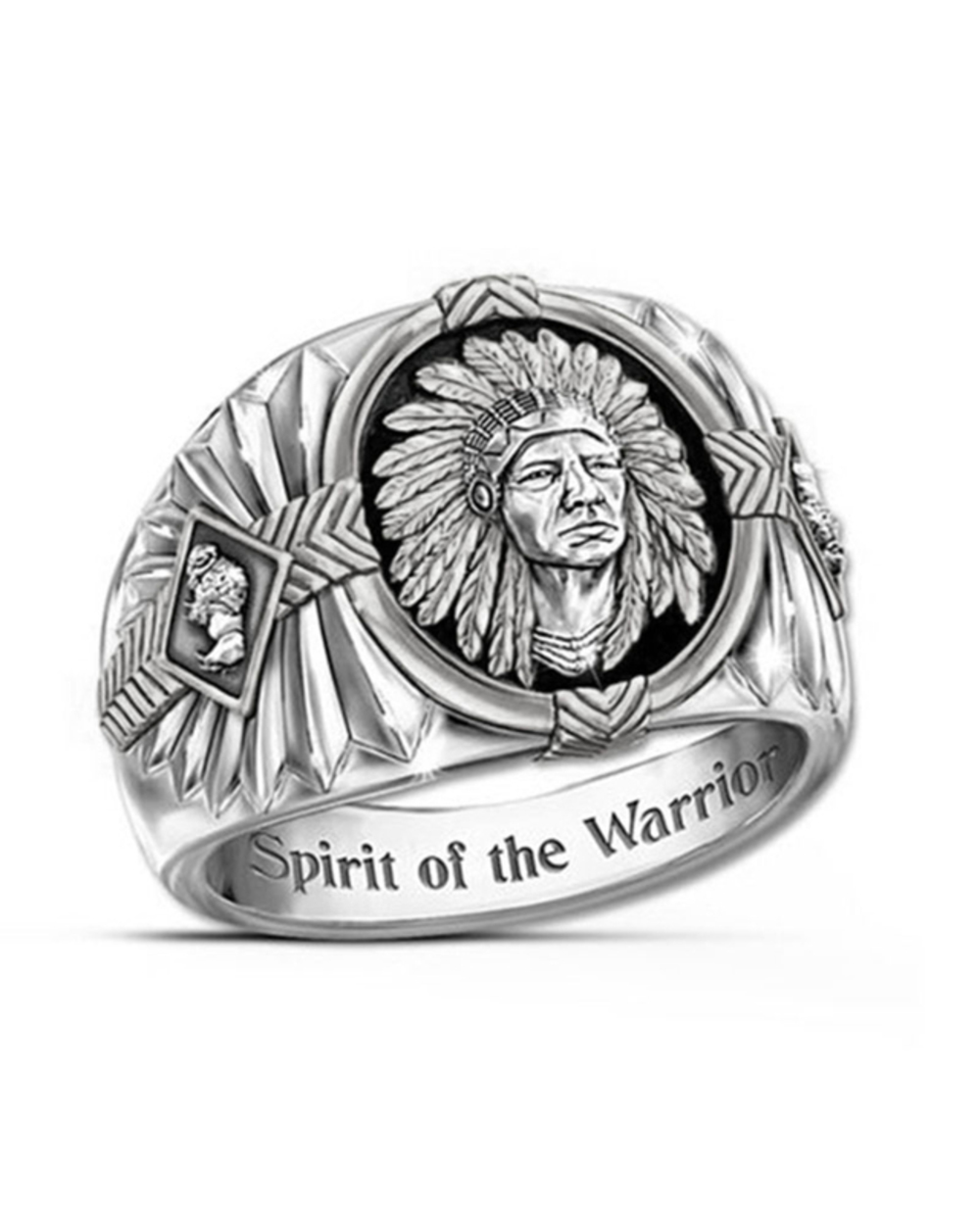 Handmade Ring Tribal Carved Ring Elegant Fashion Gift template