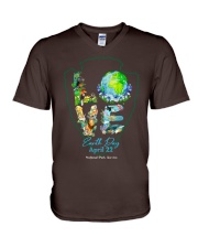 Love World Earth Day 2022 Planet Environmental Animal V-Neck T-Shirt tile