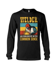 Welder An Engineer Welding Funny Vintag Long Sleeve Tee thumbnail