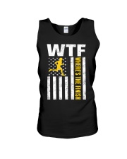 Mens WTF Wheres The Finish Running T-Sh Unisex Tank thumbnail