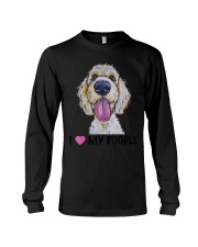 I Love My Doodle Shirt Golden Doodle T-Sh Long Sleeve Tee thumbnail