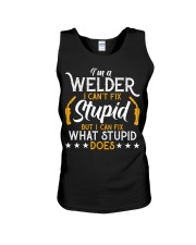 Vintage Welding T Shirt I'm A Welder I Can Unisex Tank thumbnail