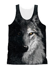 I LOVE WOLF All-over Unisex Tank thumbnail
