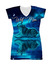 I LOVE WOLF All-over Dress front