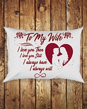 TO MY WIFE Rectangular Pillowcase aos-pillow-rectangle-front-lifestyle-2