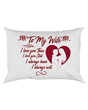 TO MY WIFE Rectangular Pillowcase back