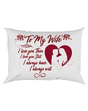 TO MY WIFE Rectangular Pillowcase front