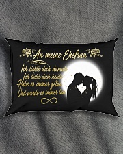 TO MY WIFE - GERMAN Rectangular Pillowcase aos-pillow-rectangle-front-lifestyle-1