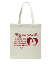 An meine Ehefrau Tote Bag thumbnail