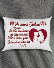 An meine Ehefrau Rectangular Pillowcase aos-pillow-rectangle-front-lifestyle-1
