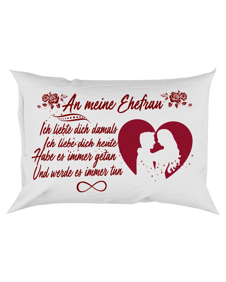 An meine Ehefrau Rectangular Pillowcase