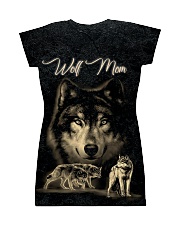 I LOVE WOLF All-over Dress back