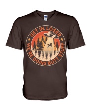 Get In Loser V-Neck T-Shirt tile