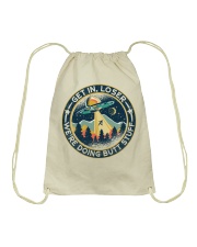 Get In Loser Drawstring Bag tile