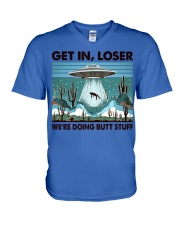 Get In Loser V-Neck T-Shirt tile