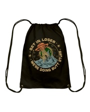 Get In Loser Drawstring Bag tile