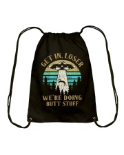 Get In Loser Drawstring Bag tile