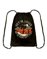 Get In Loser Drawstring Bag tile