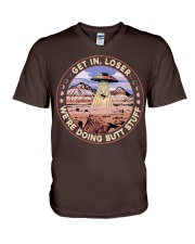 Get In Loser V-Neck T-Shirt tile